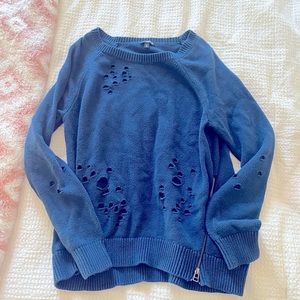 EXPRESS “distressed” sweater